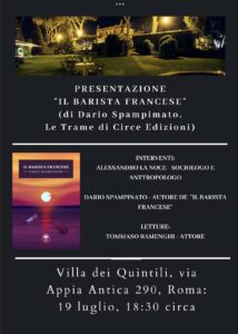 Libro Il barista francese di Dario Spampinato